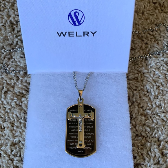 Welry Accessories New Welry Mens Cross Necklace Poshmark